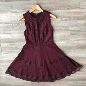 Ever New Melbourne / Burgundy / Midi Dress / Size US 04 / GUC